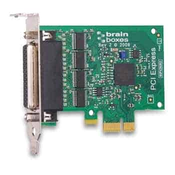 Brainboxes PX-260 PCI Express LP (low Profile) 4 x RS232 Serial Card